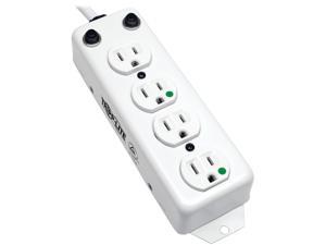 Tripp Lite Medical-Grade Power Strip with 4 15A Hospital-Grade Outlets, 15 ft. Cord, For Patient-Care Vicinity – UL 1363A (PS-415-HG-OEM)