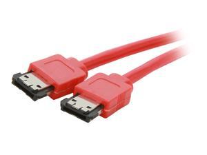 OKGEAR 3 ft. External SATA 6Gbps Round Cable, Red, Backward Compatible with 3 Gbps and 1.5 Gbps OKGEAR 3 ft. External SATA 6Gbps Round Cable, Red, Backward Compatible with 3 Gbps and 1.5 Gbps