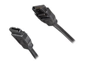 OKGEAR OK4328 11.81 in. (30 cm) SATA 6Gbps round cable, straight to straight black color OKGEAR OK4328 11.81 in. (30 cm) SATA 6Gbps round cable, straight to straight black color