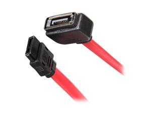 OKGEAR GC12ARMF 1 ft. SATA 7Pin Extension cable, red color