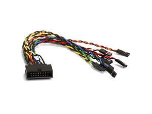 Supermicro 15cm 16-Pin Front Control Panel Split / Extension Cable (CBL-0084L) Supermicro 15cm 16-Pin Front Control Panel Split / Extension Cable (CBL-0084L)