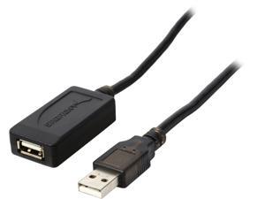 SABRENT CB-USBXT Transparent USB 2.0 Active Extension Cable Type A Male to Type A Female SABRENT CB-USBXT Transparent USB 2.0 Active Extension Cable Type A Male to Type A Female