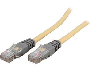 Belkin A3X126-50-YLW-M 50 ft. Cat 5E (Crossover) Yellow Cat5e Crossover Cable Belkin A3X126-50-YLW-M 50 ft. Cat 5E (Crossover) Yellow Cat5e Crossover Cable