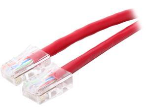 Belkin A3X126-01-RED 1 ft. Cat 5E (Crossover) Red Network Cable