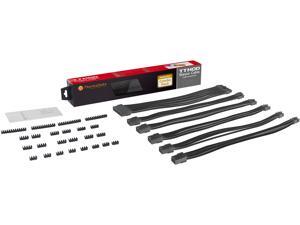 Thermaltake TtMod Sleeve Extension Power Supply Cable Kit ATX/EPS/8-pin PCI-E/6-pin PCI-E with Combs Black Color AC-052-CN1NAN-A3 Thermaltake TtMod Sleeve Extension Power Supply Cable Kit ATX/EPS/8-pin PCI-E/6-pin PCI-E with Combs Black Color AC-052-CN1NAN-A3
