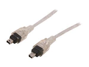 SYBA SY-CAB-F4 6 ft. IEEE 1394a 4-pin to 4-pin Firewire cable SYBA SY-CAB-F4 6 ft. IEEE 1394a 4-pin to 4-pin Firewire cable