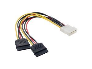 SYBA CL-CAB40021 5.5 in. Molex to SATA Power Cable