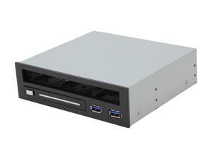 SYBA SY-MRA55005 Multipurpose 5.25" Bay Adapter for Slim Optical Drive and 2.5" SATA I / II / III HDD, with 2 USB 3.0