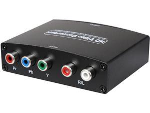 SYBA SY-ADA31048 Component (YPbPr) + RCA Audio to HDMI 1.3 1080p HDTV Converter