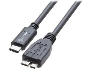 SYBA SY-CAB20194 3 ft. USB Type-C plug to USB 3.1 Micro-B plug cable SYBA SY-CAB20194 3 ft. USB Type-C plug to USB 3.1 Micro-B plug cable