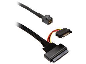 SYBA U.2 (SFF-8639) NVMe PCIe to Mini SAS (SFF-8643) SSD Cable - SI-CAB40120 SYBA U.2 (SFF-8639) NVMe PCIe to Mini SAS (SFF-8643) SSD Cable - SI-CAB40120
