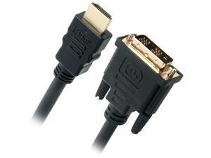 Omni Gear DVI-3-HDMI 10 ft. Black HDMI to DVI Cable, Black Male to Male Omni Gear DVI-3-HDMI 10 ft. Black HDMI to DVI Cable, Black Male to Male