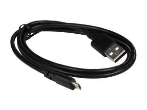 Link Depot FLD-MUSB-3BK Black Micro USB to USB A Cable Link Depot FLD-MUSB-3BK Black Micro USB to USB A Cable