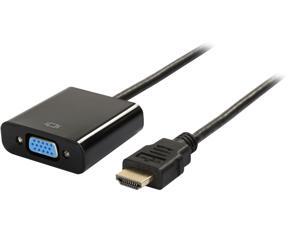 Omni Gear HDMI-VGA-ADT-MF-BK HDMI to VGA with Audio Converter Omni Gear HDMI-VGA-ADT-MF-BK HDMI to VGA with Audio Converter