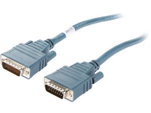 Link Depot CAB-X21MT Cisco LFH60 Male to X.21 DB15 DTE Male 10ft Cable 72-0789-01