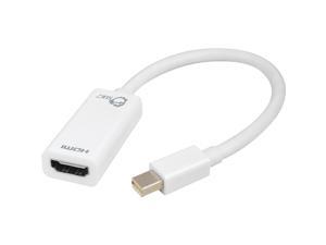 SIIG CB-DP0T11-S1 Mini DisplayPort to HDMI Adapter Converter SIIG CB-DP0T11-S1 Mini DisplayPort to HDMI Adapter Converter