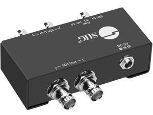 SIIG CE-SD0A11-S1 1x4 3G-SDI Distribution Amplifier SIIG CE-SD0A11-S1 1x4 3G-SDI Distribution Amplifier
