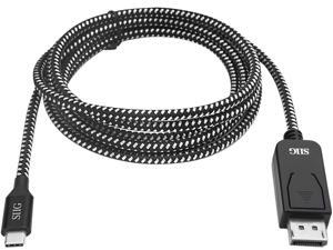 SIIG CB-TC0A12-S1 USB Type-C to DisplayPort Cable - 2M SIIG CB-TC0A12-S1 USB Type-C to DisplayPort Cable - 2M