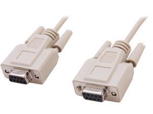 C2G 03044 DB9 F/F Serial RS232 Null Modem Cable, Beige (6 Feet, 1.82 Meters) C2G 03044 DB9 F/F Serial RS232 Null Modem Cable, Beige (6 Feet, 1.82 Meters)