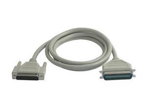 C2G 02300 IEEE-1284 DB25 Male to Centronics 36 Male Parallel Printer Cable, Beige (6 Feet, 1.82 Meters) C2G 02300 IEEE-1284 DB25 Male to Centronics 36 Male Parallel Printer Cable, Beige (6 Feet, 1.82 Meters)