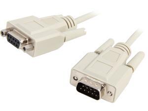 C2G 09452 DB9 M/F Serial RS232 Extension Cable, Beige (25 Feet, 7.62 Meters) C2G 09452 DB9 M/F Serial RS232 Extension Cable, Beige (25 Feet, 7.62 Meters)