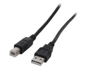 C2G 28101 USB Cable - USB 2.0 A Male to B Male Cable for Printers, Scanners, Brother, Canon, Dell, Epson, HP and more, Black (3.3 Feet, 1 Meter)