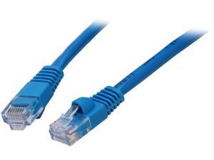 Blue C2G 01071 Cat6 Cable 6 Inches Snagless Unshielded Slim Ethernet Network Patch Cable 