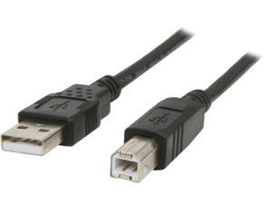 C2G 28104 USB Cable - USB 2.0 A Male to B Male Cable for Printers, Scanners, Brother, Canon, Dell, Epson, HP and more, Black (16.4 Feet, 5 Meters)