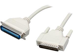 C2G Model 02803 25 ft. DB25 Male to Centronics 36 Male Parallel Printer Cable C2G Model 02803 25 ft. DB25 Male to Centronics 36 Male Parallel Printer Cable