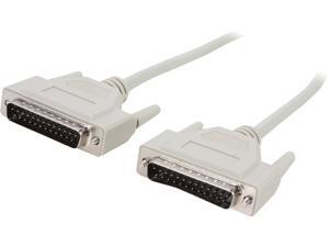 C2G 02665 DB25 M/M Serial RS232 Cable, Beige (6 Feet, 1.82 Meters) C2G 02665 DB25 M/M Serial RS232 Cable, Beige (6 Feet, 1.82 Meters)