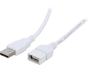 C2G 19018 USB Extension Cable - USB 2.0 A Male to A Female Extension Cable, White (6.6 Feet, 2 Meters) C2G 19018 USB Extension Cable - USB 2.0 A Male to A Female Extension Cable, White (6.6 Feet, 2 Meters)