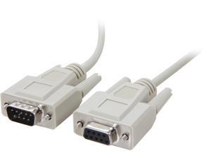 C2G 25201 DB9 M/F Serial RS232 Extension Cable, Beige (3 Feet, 0.91 Meters) C2G 25201 DB9 M/F Serial RS232 Extension Cable, Beige (3 Feet, 0.91 Meters)