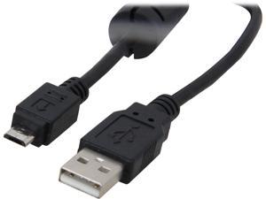 C2G 27364 Micro USB Cable - USB 2.0 A Male to Micro-USB B Male Cable, Black (3.3 Feet, 1 Meter)