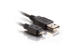 C2G 27365 Micro USB Cable - USB 2.0 A Male to Micro-USB B Male Cable, Black (6.6 Feet, 2 Meters)