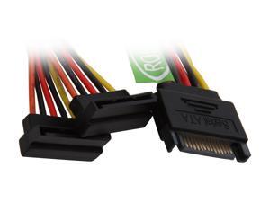 Athena Power CABLE-YSATA290 6 in. SATA II Y cable Athena Power CABLE-YSATA290 6 in. SATA II Y cable