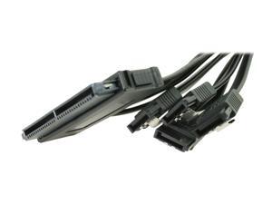 Athena Power Model CABLE-32SAS47 30" 32pin SAS to 4 x SATA 7pin cable Athena Power Model CABLE-32SAS47 30" 32pin SAS to 4 x SATA 7pin cable