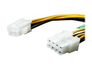 Athena Power CABLE-P4EPS8 7.75 in. P4-4pin to EPS-8pin Adapter Cable Athena Power CABLE-P4EPS8 7.75 in. P4-4pin to EPS-8pin Adapter Cable