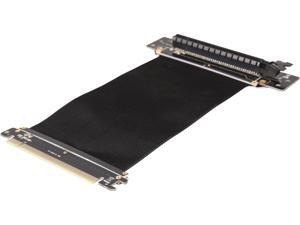 Athena Power 150mm/5.91" CABLE-PCIE16A1-R15V2 90-Degree Right Angle Flexible GPU Server / Gaming PCI-E x16 to x16 3.0 Extender Riser Cable Female to Male Athena Power 150mm/5.91" CABLE-PCIE16A1-R15V2 90-Degree Right Angle Flexible GPU Server / Gaming PCI-E x16 to x16 3.0 Extender Riser Cable Female to Male