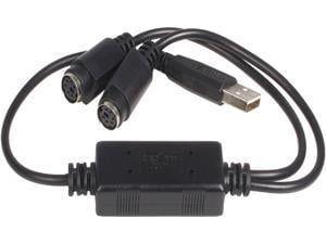 Cables Unlimted ADP5200 USB Mice and Keyboards to PS/2 Port Adapter Renewed 