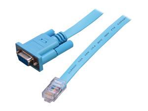 StarTech DB9CONCABL6 6 ft RJ45 to DB9 Cisco Console Management Router Cable - M/F StarTech DB9CONCABL6 6 ft RJ45 to DB9 Cisco Console Management Router Cable - M/F