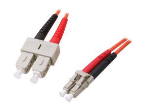 StarTech.com FIBLCSC3 9.84 ft. Multimode 62.5/125 Duplex Fiber Patch Cable Male to Male
