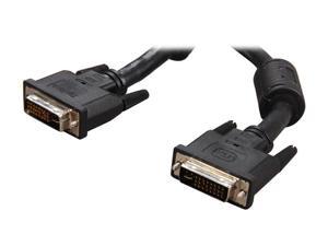StarTech.com DVIIDMM20 Black DVI-I Male to DVI-I Male Male to Male Dual Link Digital Analog Monitor DVI-I Cable - M/M
