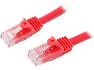 StarTech.com N6PATCH10RD 10 ft. Cat 6 Red Snagless UTP Patch Cable - ETL Verified