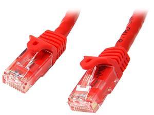 StarTech.com N6PATCH15RD 15 ft. Cat 6 Red Snagless Cat6 UTP Patch Cable - ETL Verified