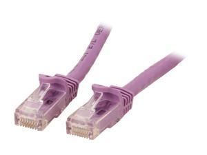 StarTech.com N6PATCH7PL 7 ft. Cat 6 Purple Snagless Cat6 UTP Patch Cable - ETL Verified