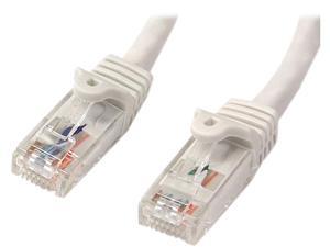StarTech.com N6PATCH25WH 25 ft. Cat 6 White Snagless Cat6 UTP Patch Cable - ETL Verified