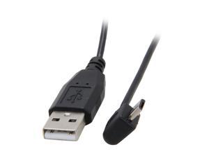 StarTech.com UUSBHAUB3LA 3 ft / 91cm Micro USB Cable - A to Left Angle Micro B - USB Type A - 90 Degree Micro-USB Type B (M) - Black