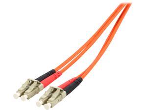 StarTech.com 50FIBLCLC2 6.56 ft. Multimode 50/125 Duplex Fiber Patch Cable LC - LC