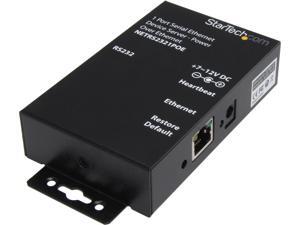 StarTech.com NETRS2321POE 1 Port RS232 Serial Ethernet Device Server - PoE Power Over Ethernet StarTech.com NETRS2321POE 1 Port RS232 Serial Ethernet Device Server - PoE Power Over Ethernet