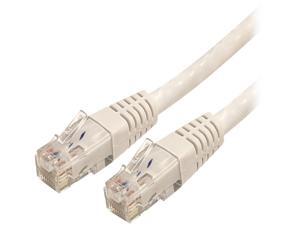 StarTech.com C6PATCH100WH 100 ft. (30.49 m) Cat 6 White Molded UTP Patch Cable - ETL Verified